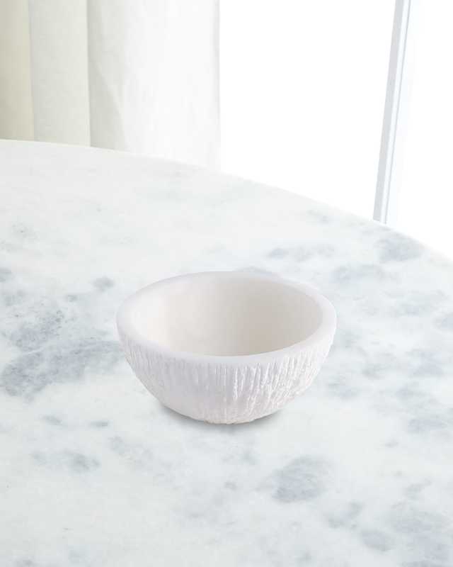 Chiseled Alabaster Bowl - Small